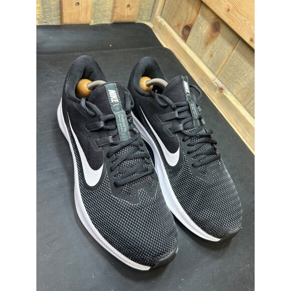 Nike Downshifter 9 Black Running Shoes Mens 8.5 AQ7481-002 - Picture 2 of 9